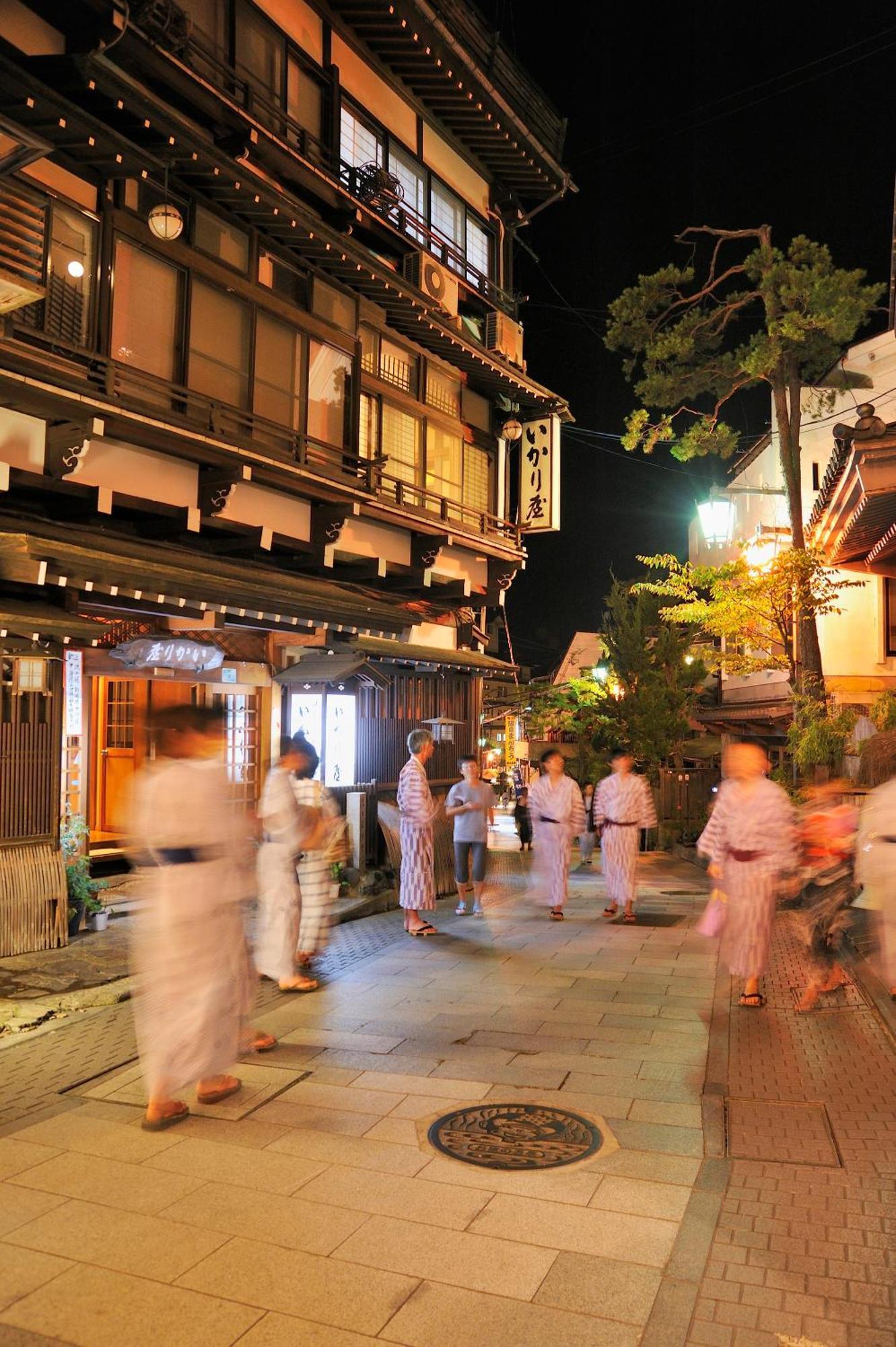 Ikariya Ryokan Jamanoucsi Kültér fotó